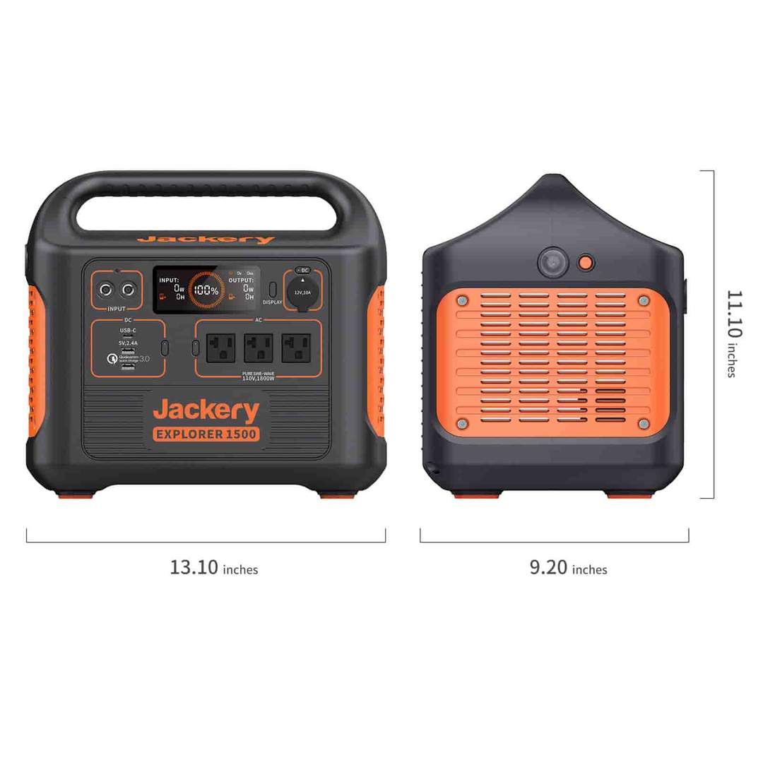 Jackery Explorer 1500 bærbar kraftstasjon