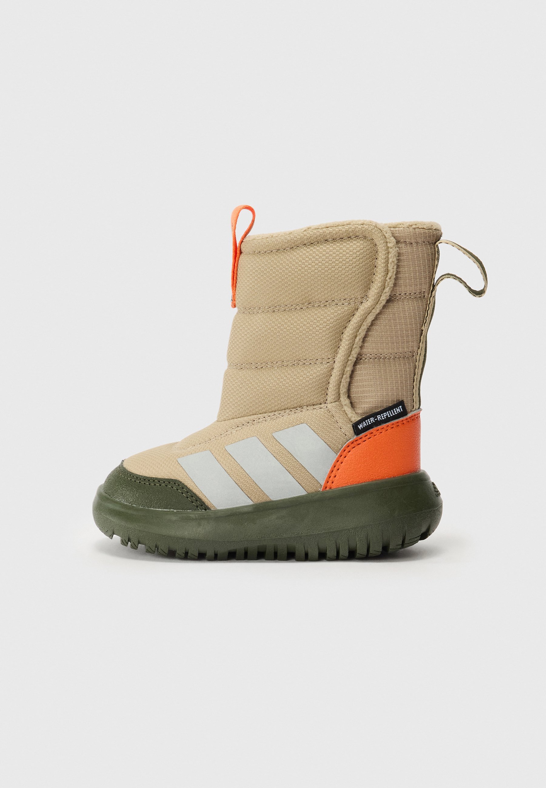adidas Performance WINTERPLAY UNISEX - Winterlaarzen - wit cargo/mat zilverkleurig/semi-impact oranje