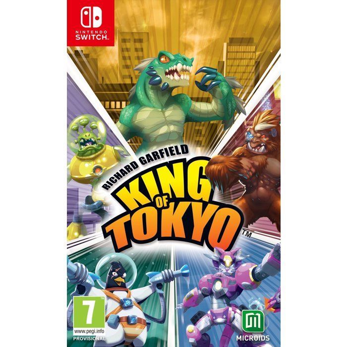King of Tokyo - Limited Edition - Nintendo Switch-spel