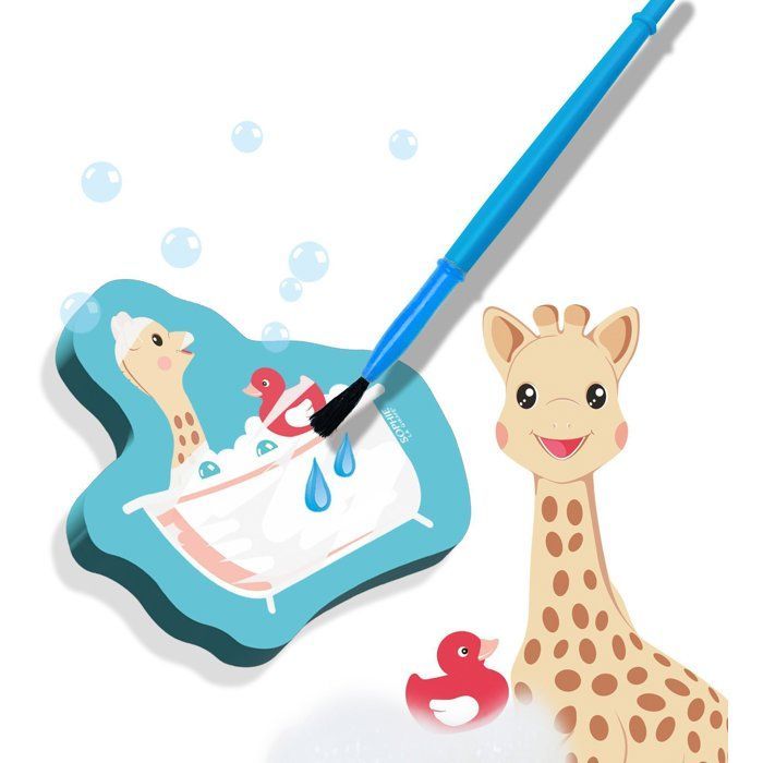 Sophie the Giraffe - Bath Coloring - SES Creative - Hobby 1 - 4 - Fun Activity - Magic Coloring - 1+