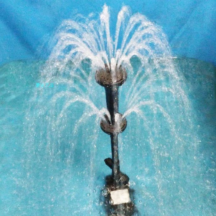 Bomba sumergible para estanques de 2000 l/h, 25 W, 220 V, con filtro LED, ecológica y silenciosa para uso en jardines.