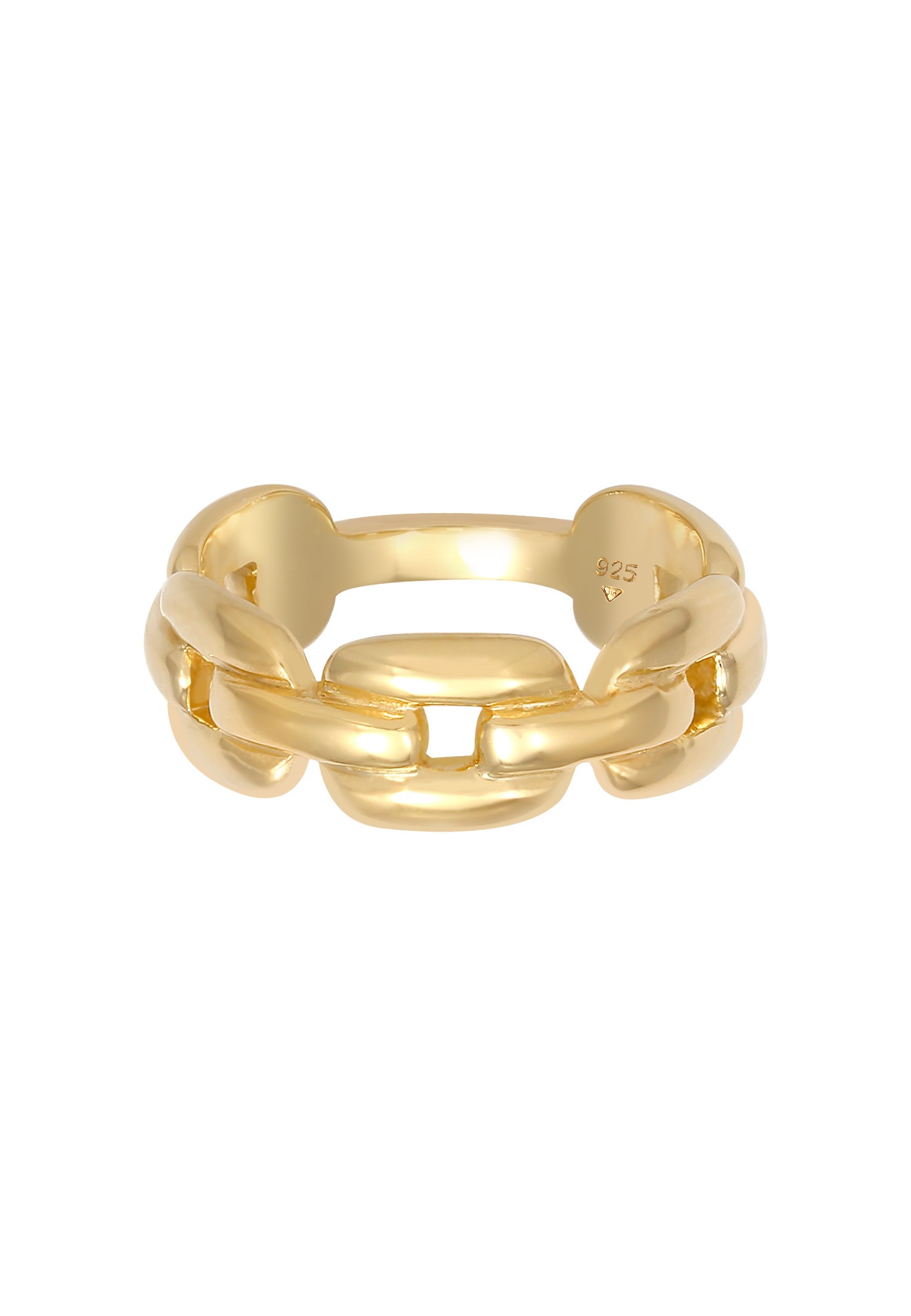 Elli Glieder Oval Chain Look 925 Silber
