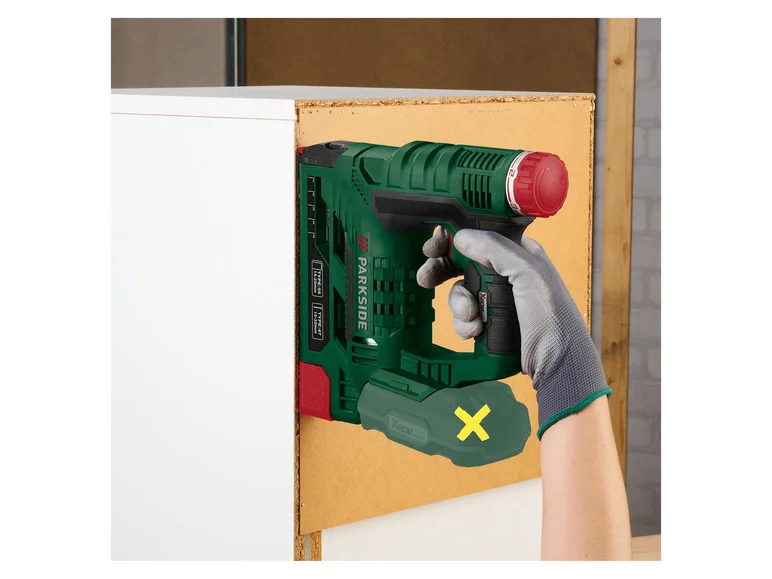 PARKSIDE® Agrafeuse ilman suodatinta PAT 20-Li A1, ilman akkua ja laturia, 20 V