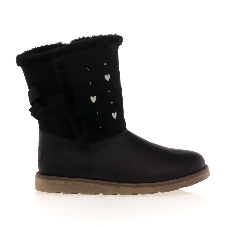 Botas de menina negra