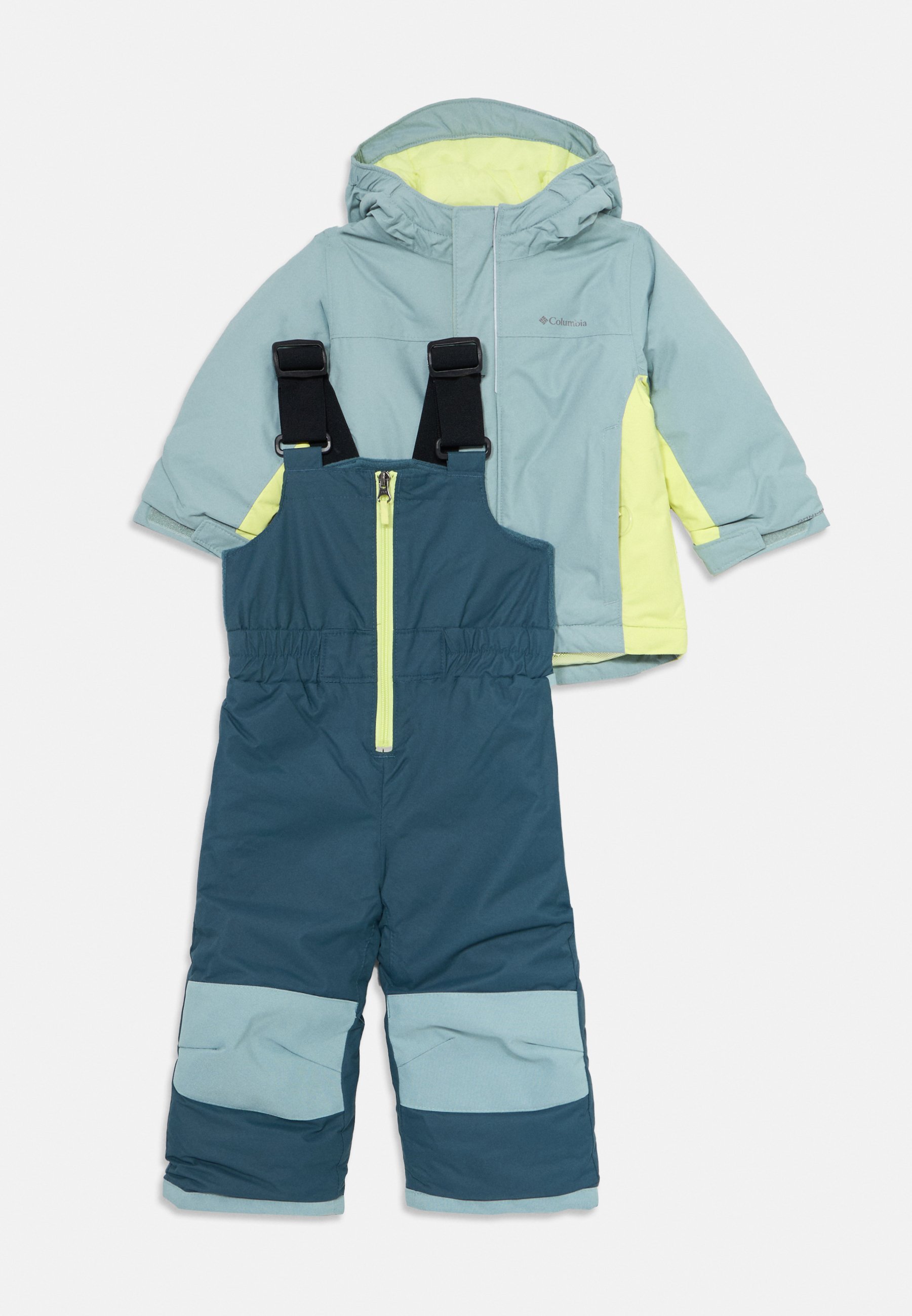 Columbia BUGA SET - Skipak - crushed blue/neon light/everblue