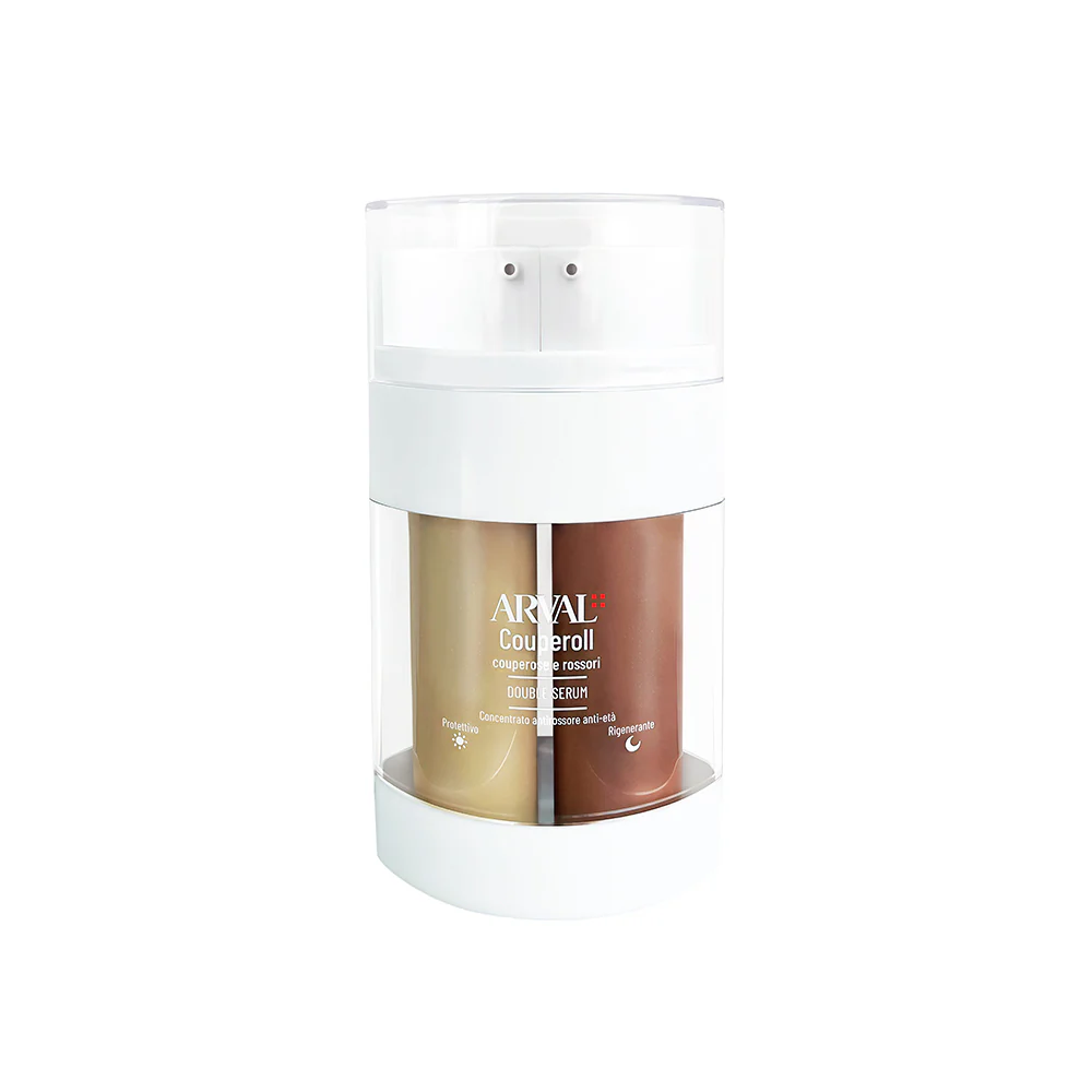 Couperoll Double Serum - Siero viso  lenitivo, Siero viso antirughe