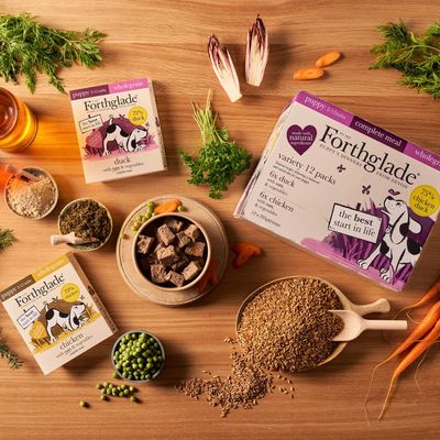 Forthglade Alleinfuttermittel für Welpen – Vollkorn – Ente & Huhn