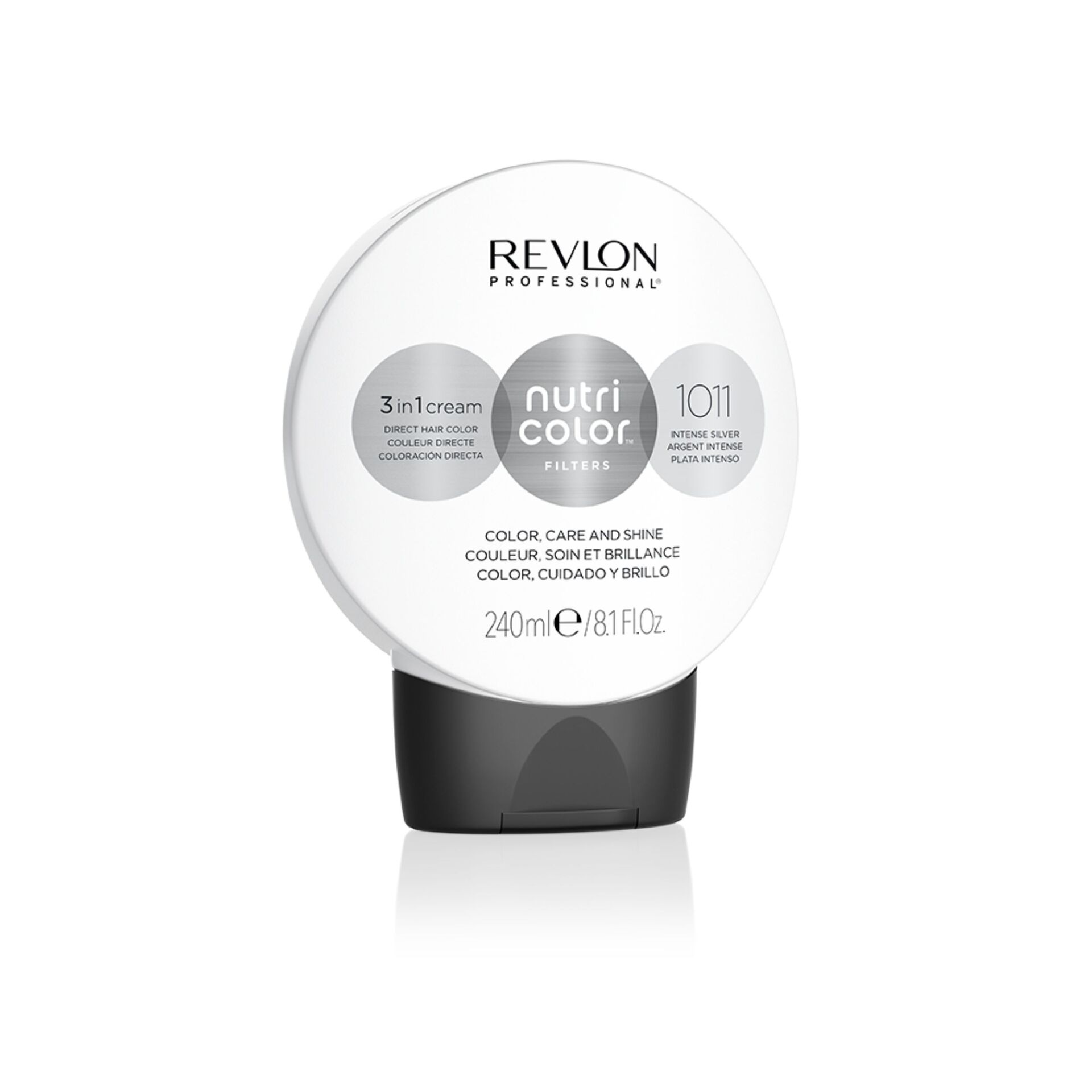 Nutri Color Filters Tonifiere 1011 Argintiu Intens 240 ml - Revlon Professional