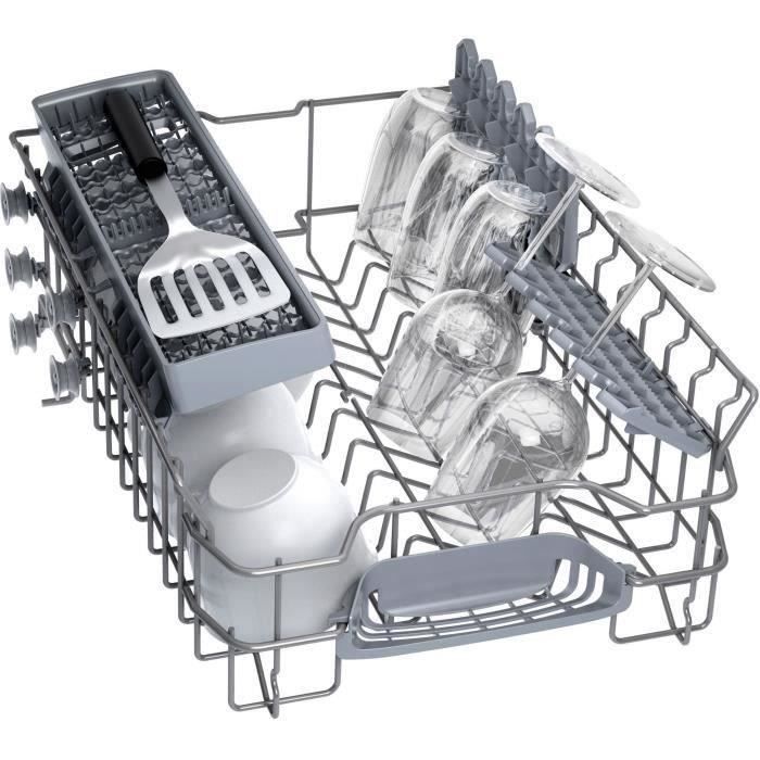 BOSCH SPV2HKX42F SER2 Volledig geïntegreerde vaatwasser - 10 couverts - 45 cm breed - 46 dB - 5 programma's