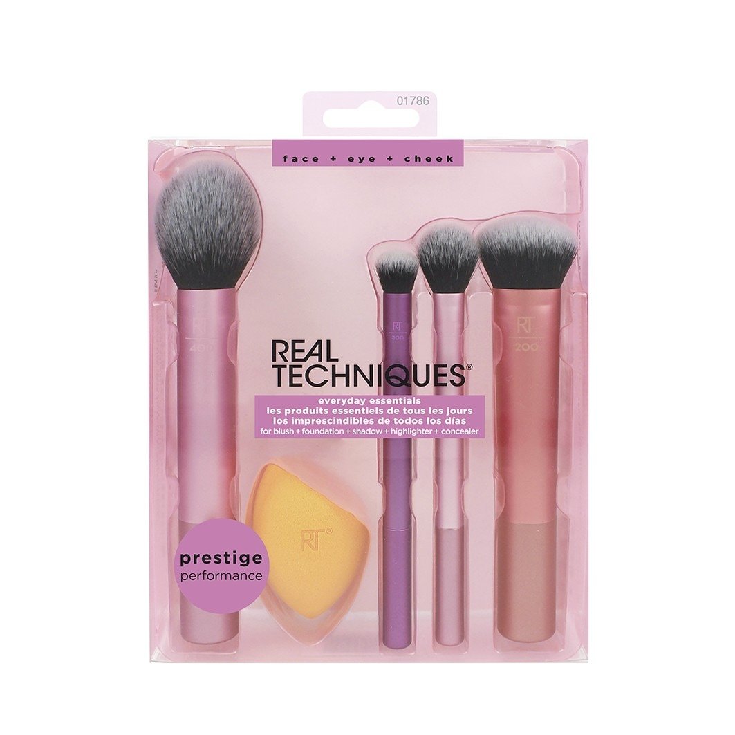 Real Techniques Everyday Essentials Pinselset – 1 Stück