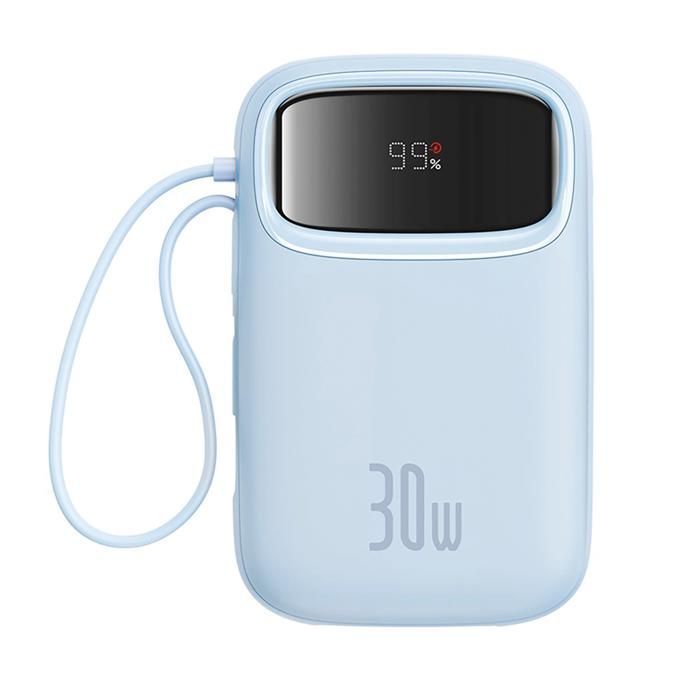 Batería externa - BASEUS - Qpow 2 - 10 000 mAh - 30 W - 2 puertos USB-C - Carga rápida