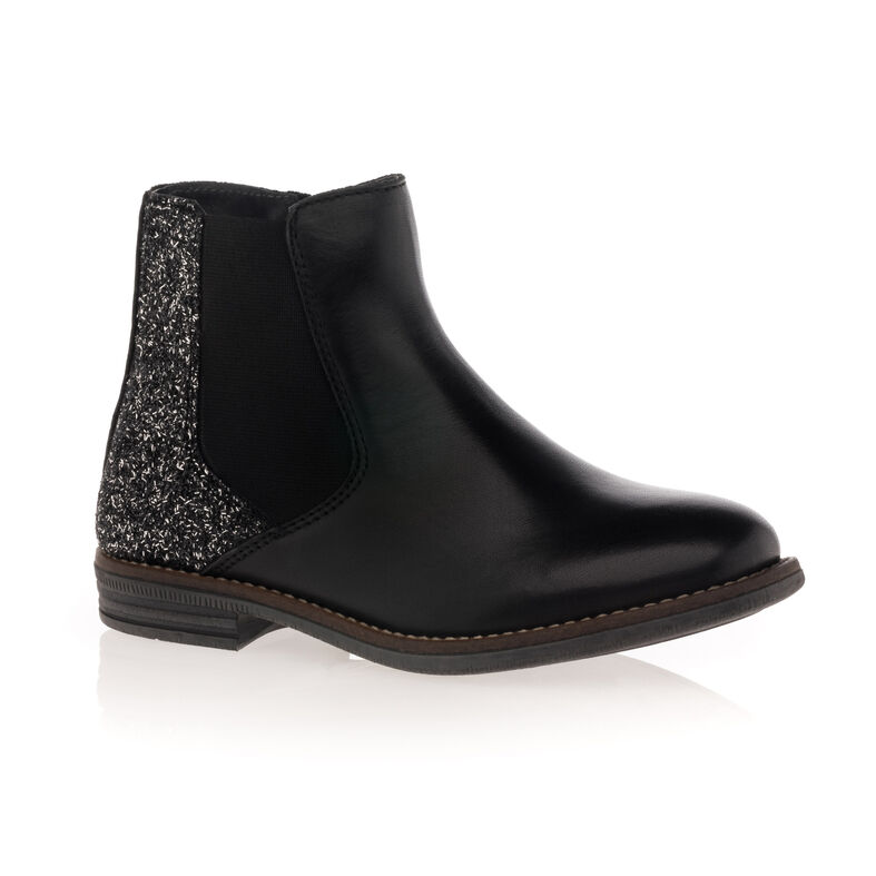 Botas pretas infantis/Botas de cano curto