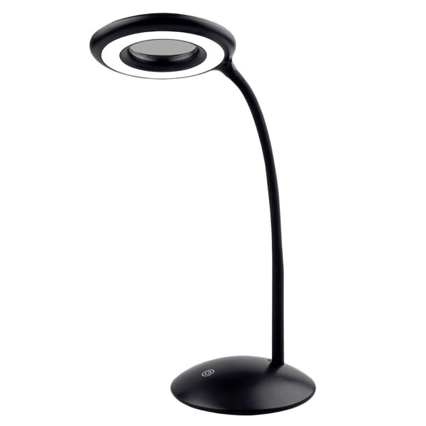 Lampka na biurko LED z lupą, Ø 14,8 cm