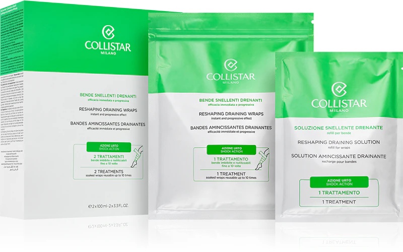 Collistar Reshaping Draining Wraps termoaktivni povoji za celulit