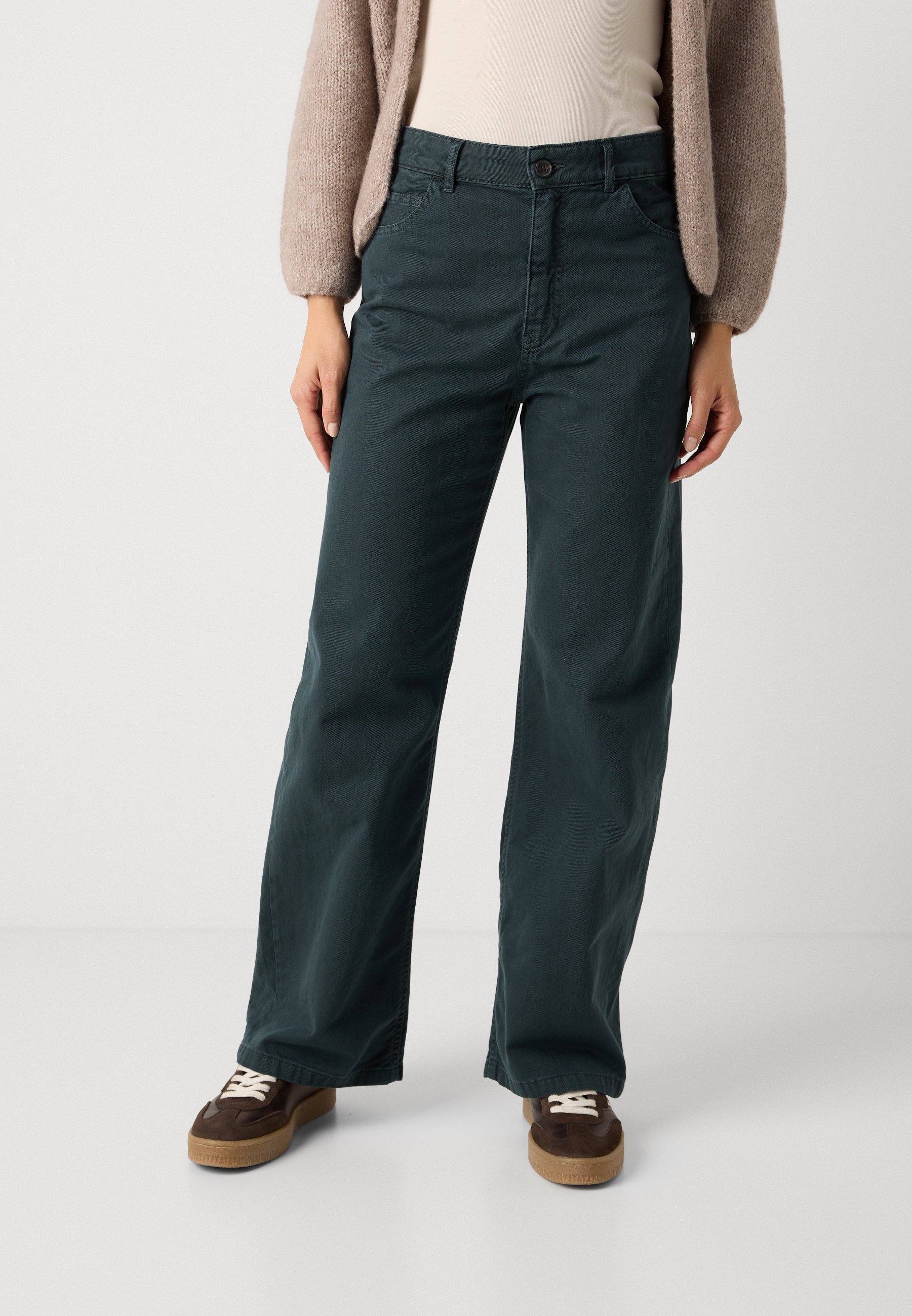 Ecoalf VALLEY PANTS WOMAN - Broek - schaduwzwart