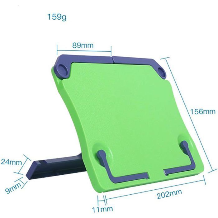 Atril de mesa plegable para partituras, soporte para partituras de ABS, atril de orquesta plegable para libros de música