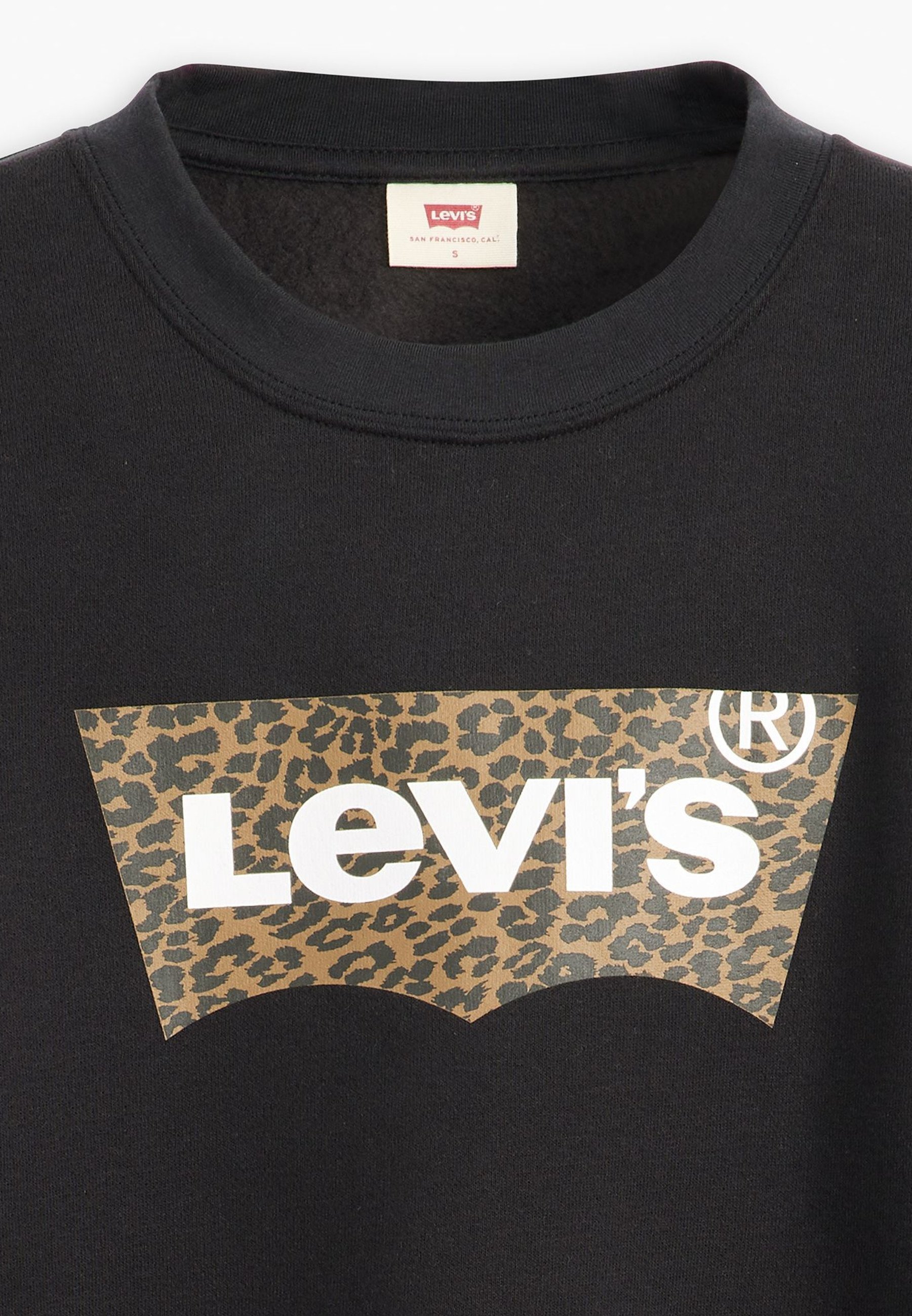 Felpa Levi's® EVERYDAY CREW - colore caviale
