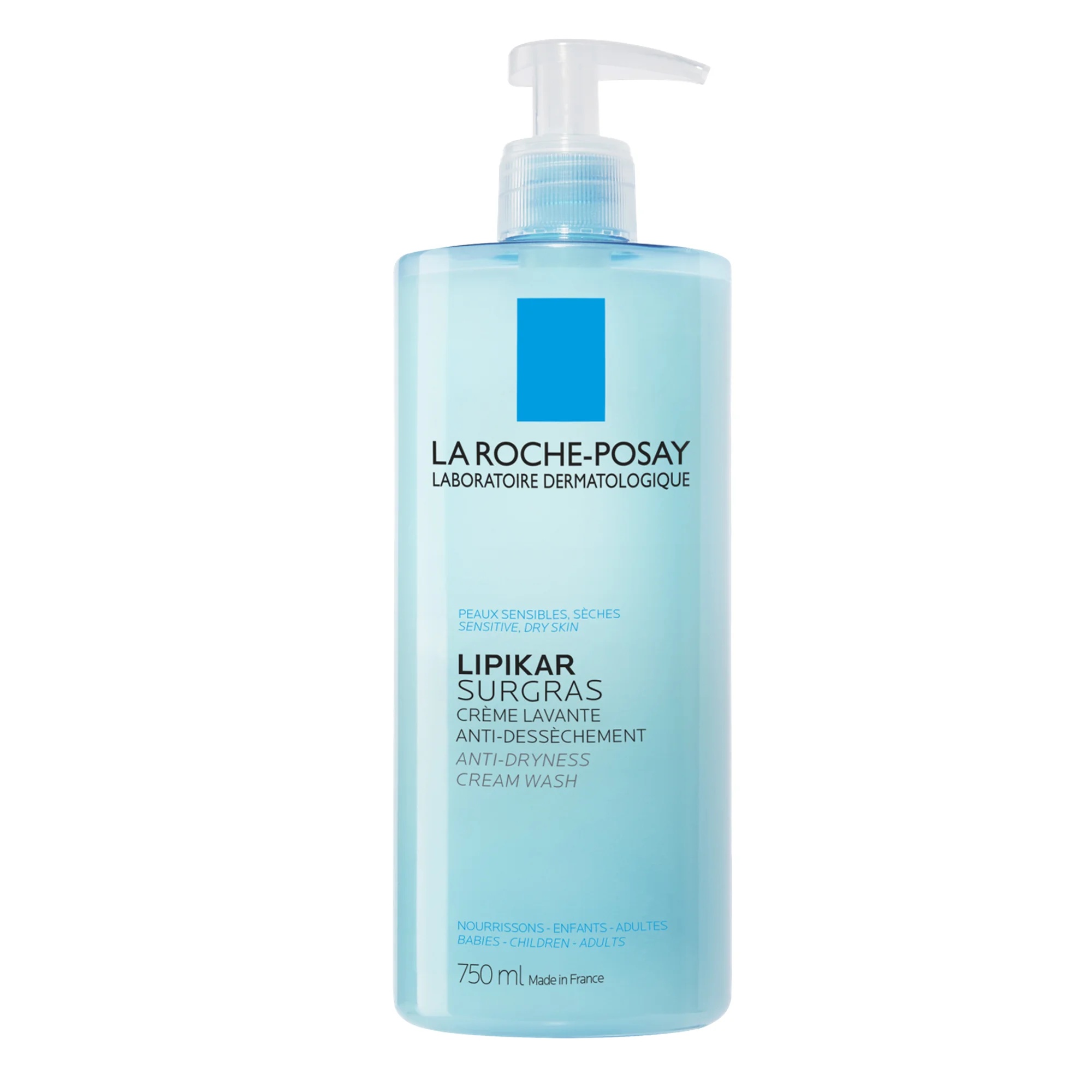 LA ROCHE POSAY La Roche Posay Lipikar Surgras Konzentrierte Duschcreme für trockene Haut 750 ml