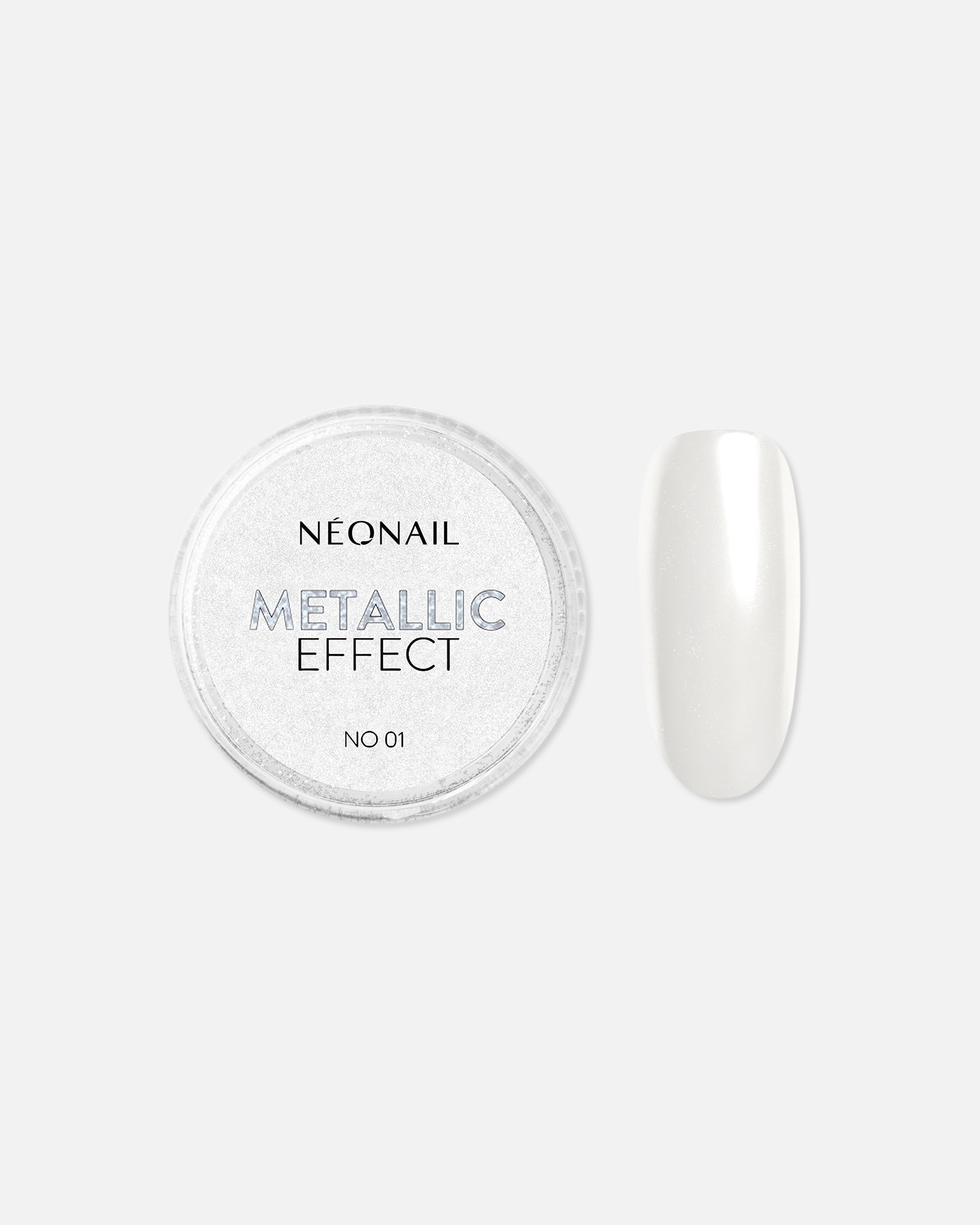 Diseño de uñas NEONAIL con efecto de polvo metálico – 1 g
