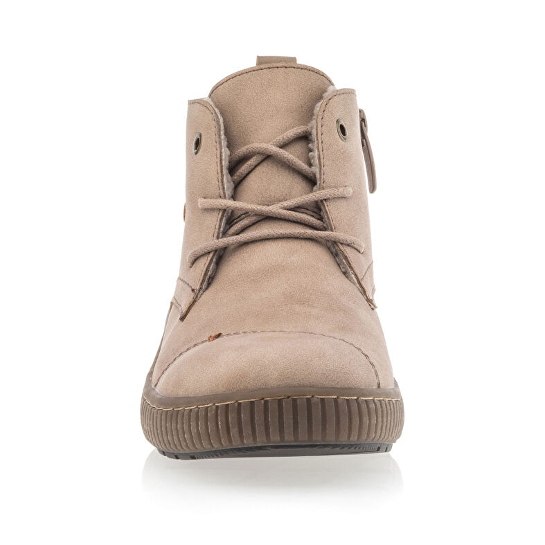 Beige dameslaarzen / enkellaarzen