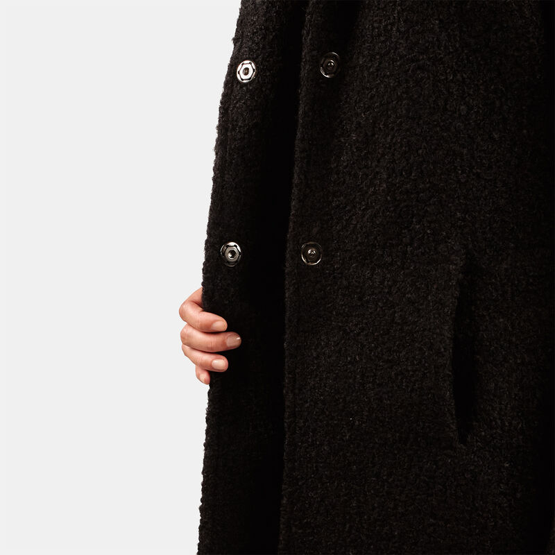 Cappotto teddy da donna