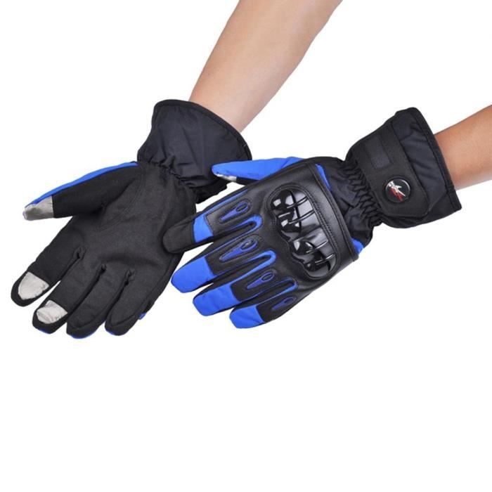 Winter/Autumn Motorcycle Gloves, Waterproof, Windproof, Full-Finger, Touchscreen Compatible, for Women and Men, Protective Gloves