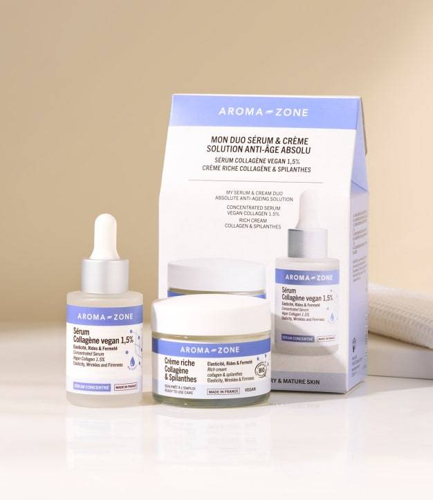 Mijn serum- en crèmeduo: de ultieme anti-aging oplossing met veganistisch collageen.