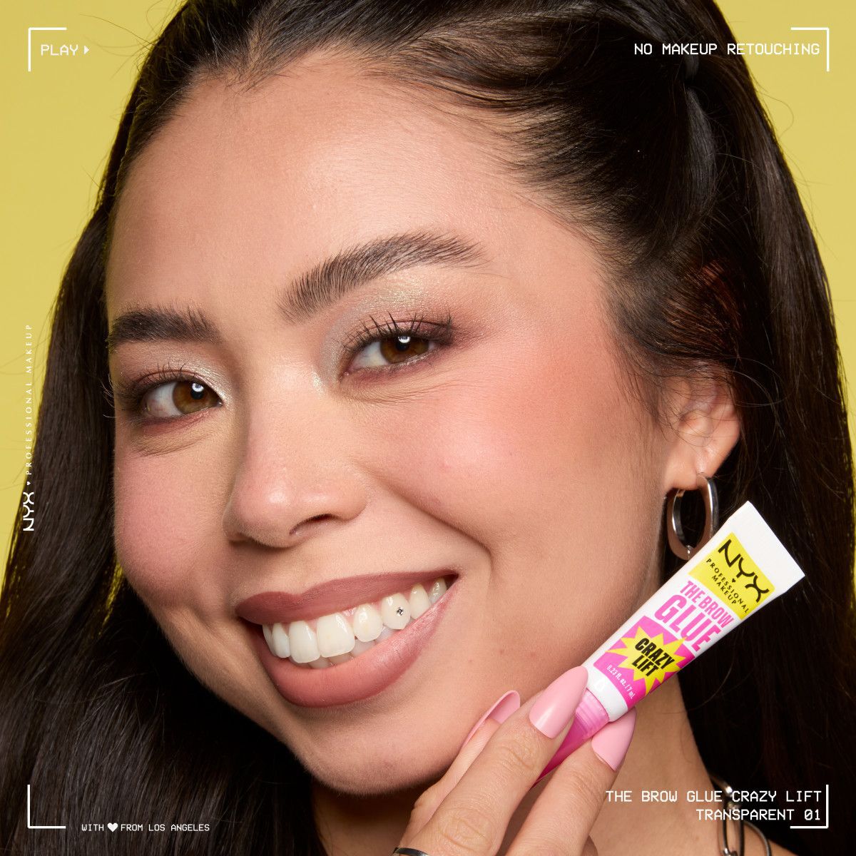 NYX Professional Makeup The Brow Glue Crazy Lift