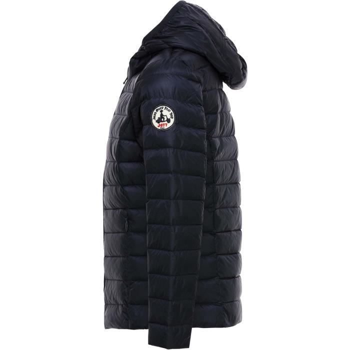 Chaqueta acolchada infantil - JOTT - Carla - Azul marino - 100% poliamida - Impermeable y transpirable