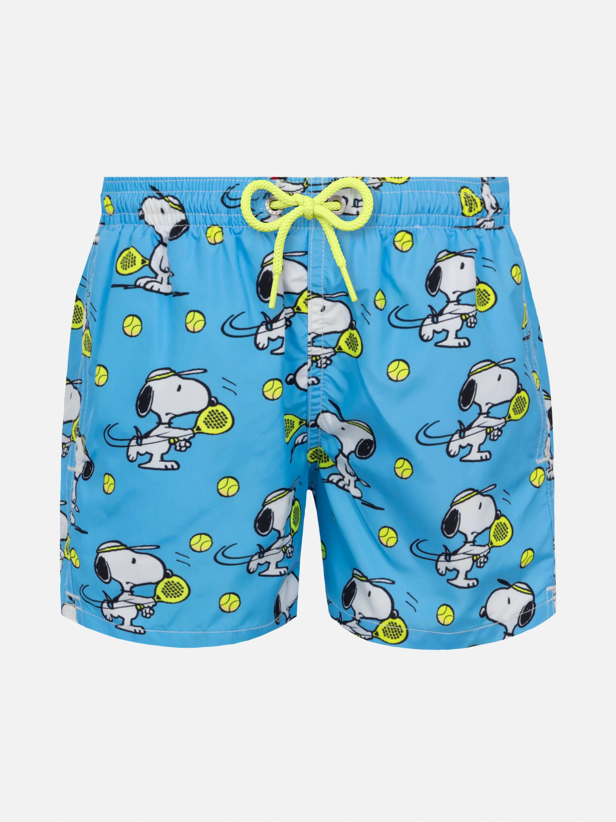Costume mare Jean Lighting in tessuto leggero con stampa Snoopy giocat