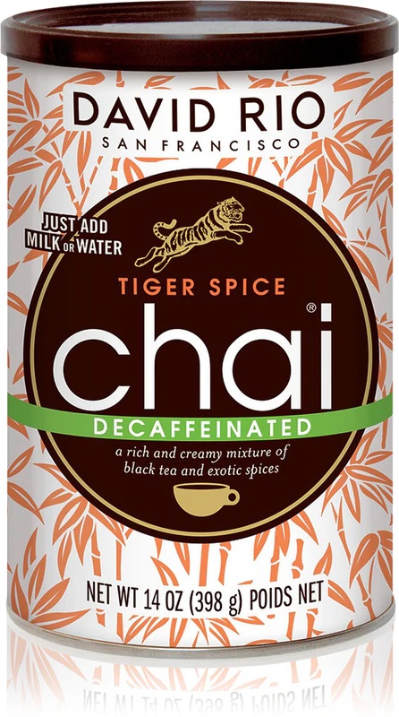 David Rio Tiger Spice Chai bezkofeīna dzēriena pulveris