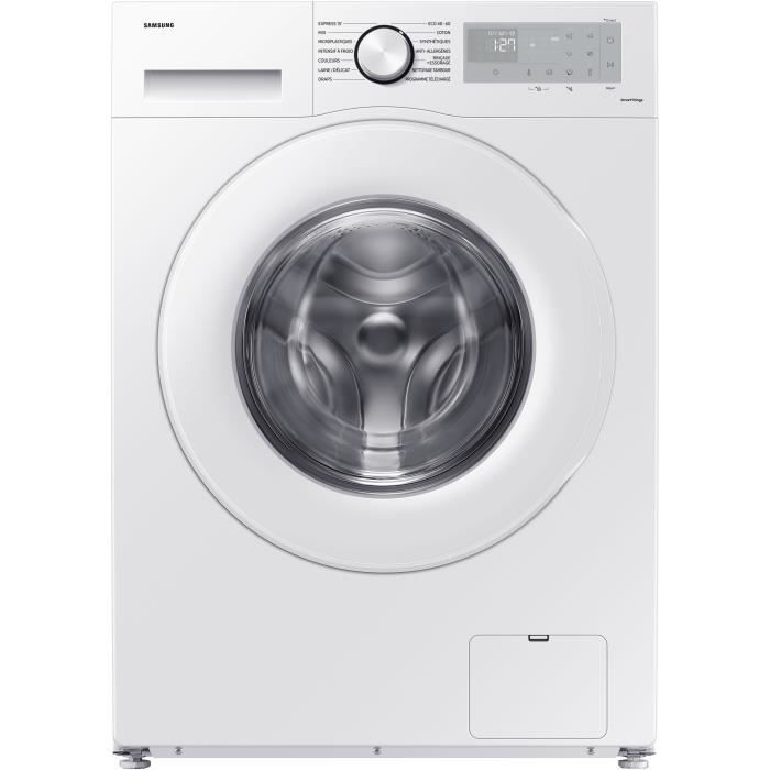 SAMSUNG Ecobubble™ WW90CGC04DTH Front-Loading Washing Machine - 9 kg - Induction - 60cm Wide - 1400 rpm - Energy Class A - Connected - White