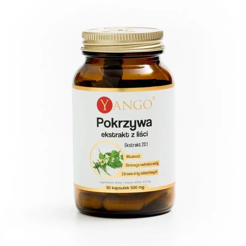 Yango Pokrzywa Ekstrakt z liści Kapsułki