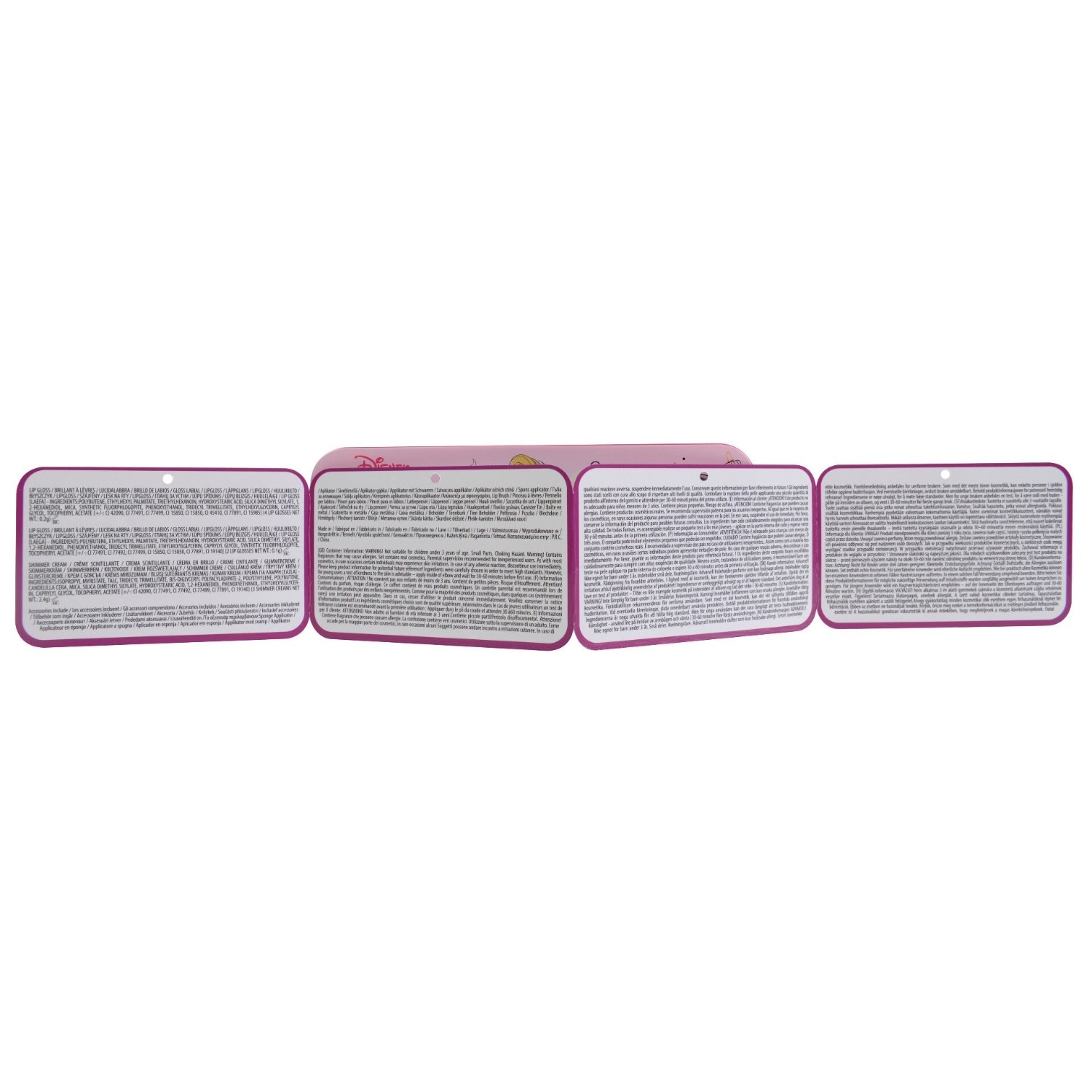 Disney Princess Enchanting Destinations Lip & Face Tin