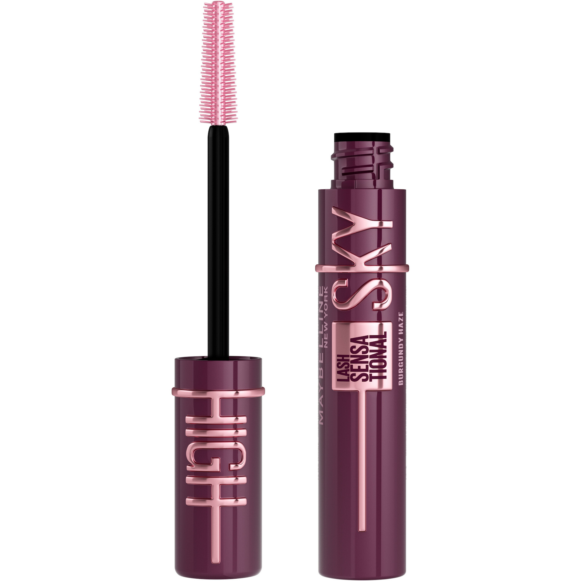 Rimel lavabil Lash Sensational Sky High Burgundy Haze - Maybelline