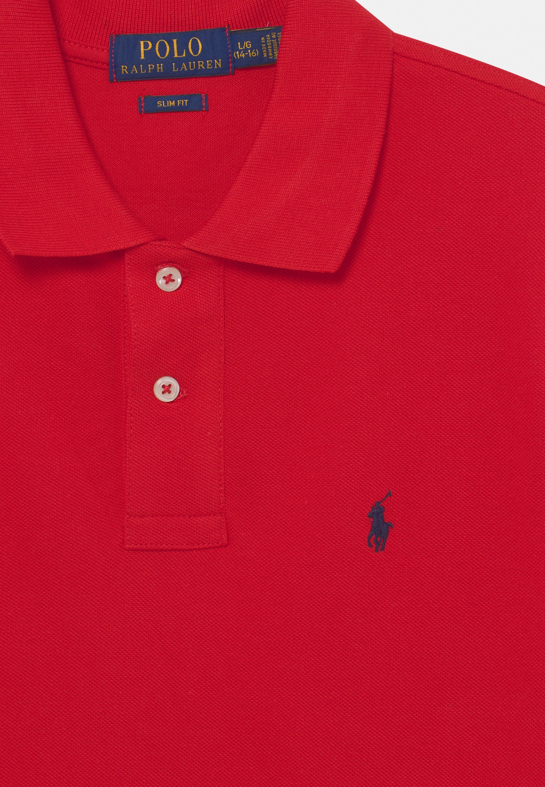 Polo Ralph Lauren CUSTOM FIT TEENS - Polo rouge