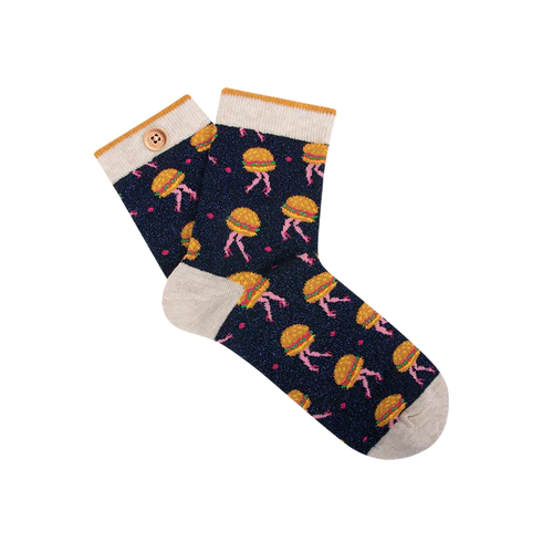Cabaia Chaussettes Solene & Baptist - Navy bleu marine