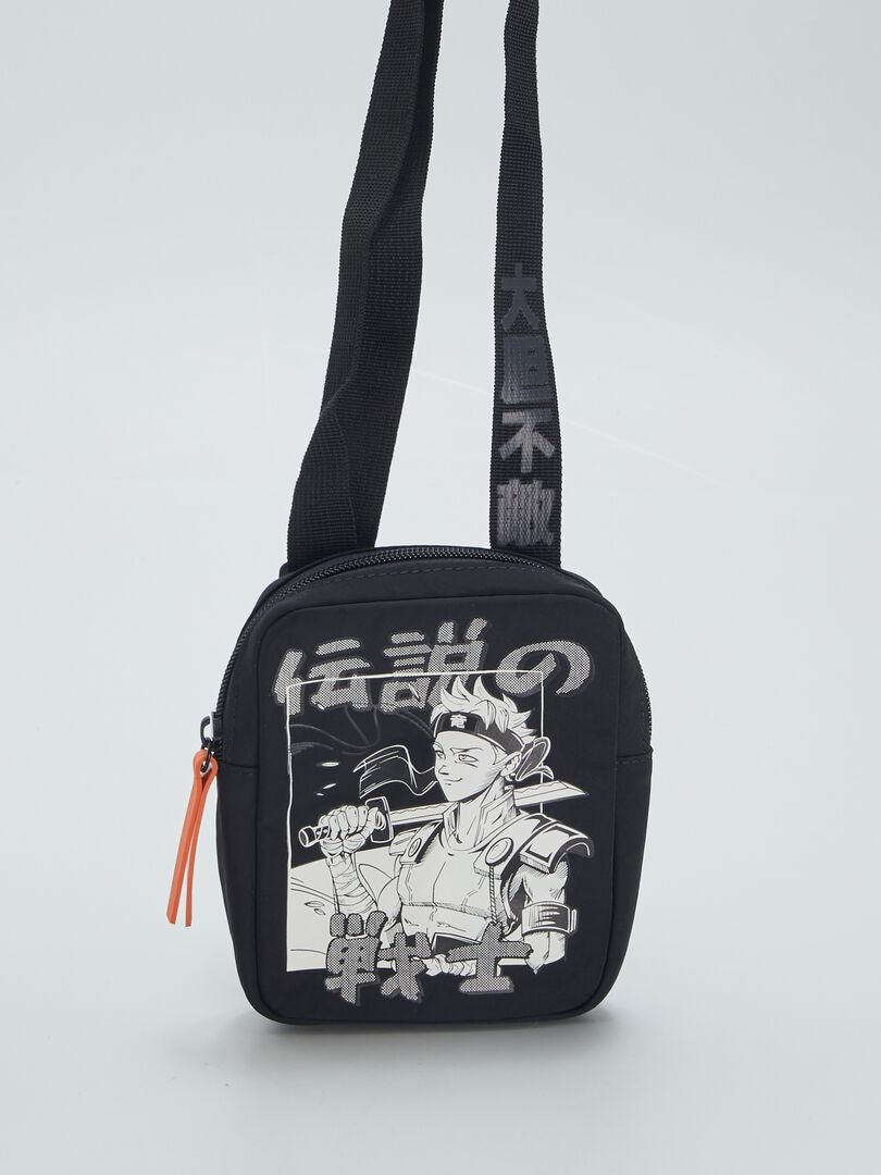 Bolsa estilo mangá - PRETA