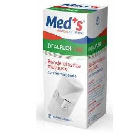 FARMAC-ZABBAN Med's Ideal Flex elastische Binde, Baumwolle, Nylon, 4,50 m x 8 cm