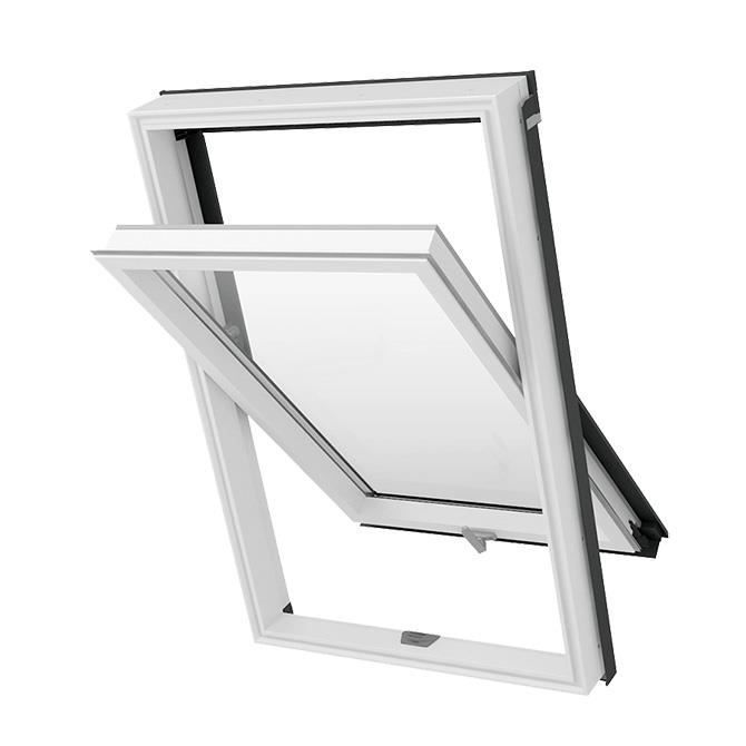 SOLSTRO APY B900 M6A roof window (78 x 118 cm) white PVC, with tile flashing kit (TFX)