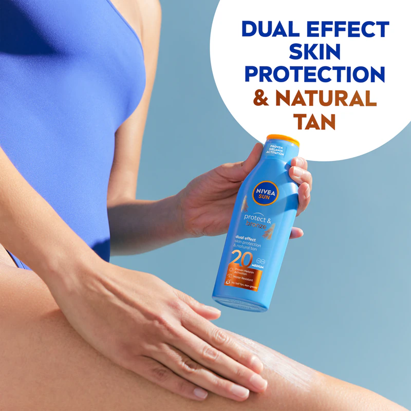 NIVEA SUN Protect & Bronze Intensieve Zonnebrandmelk SPF 20