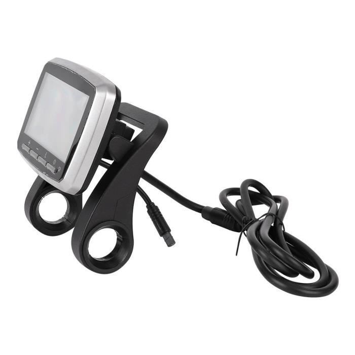 Schermo LCD per bicicletta, tachimetro elettrico leggero per bici da esterno, facile da installare