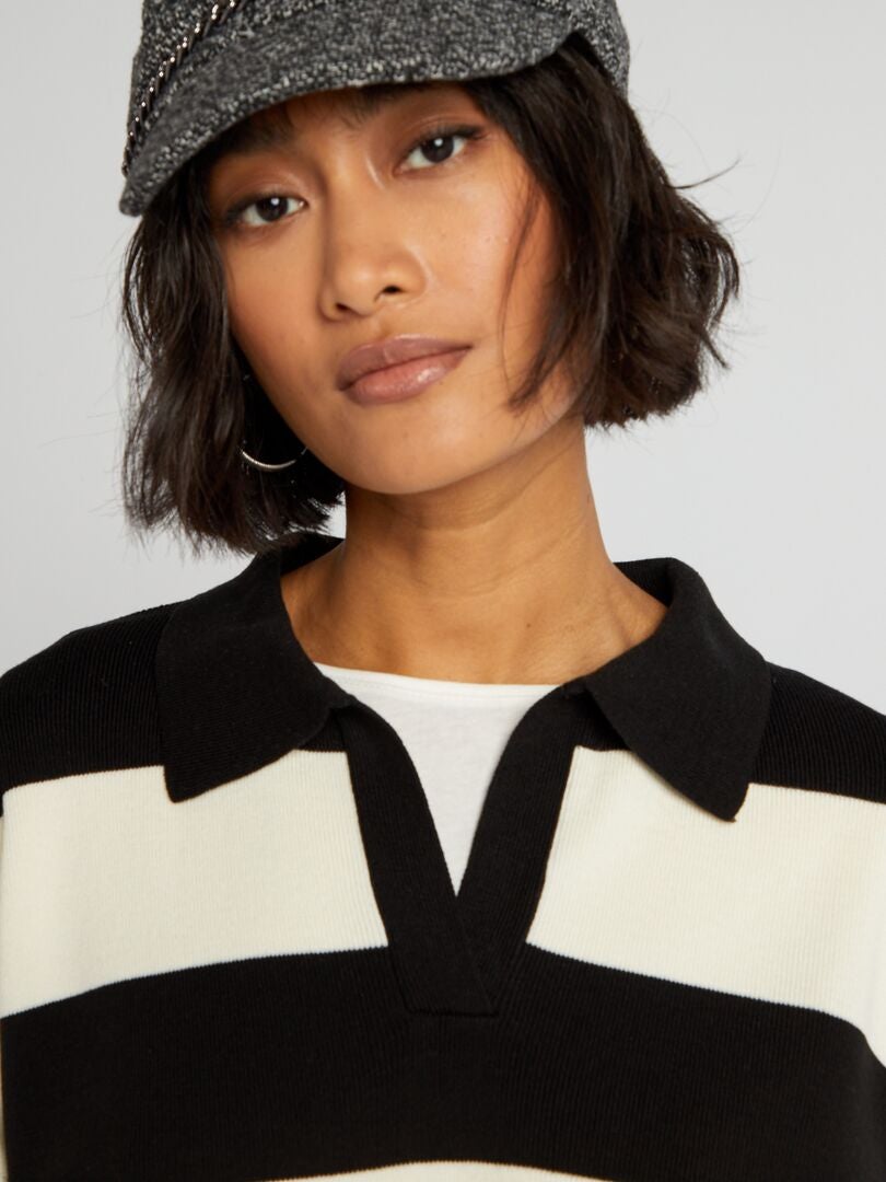 Jersey de punto - NEGRO