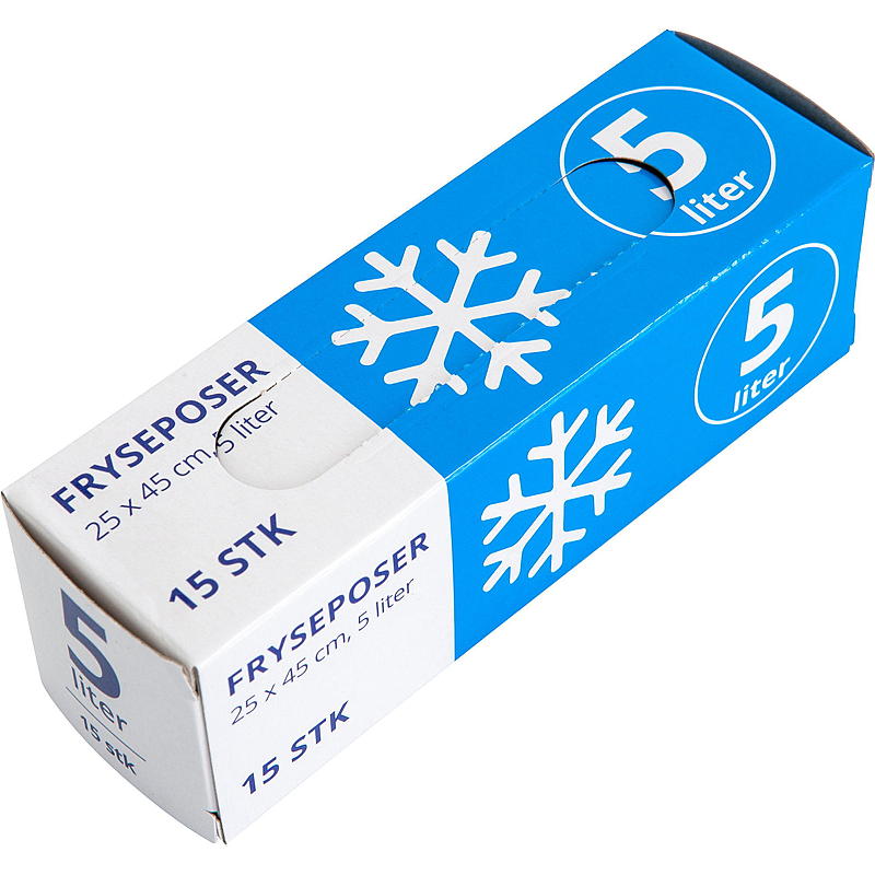 Lynfryseposer 5 l 15 stk.