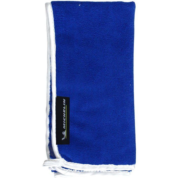 Panno in microfibra per esterni - MICHELIN - Specifico per carrozzeria - Lucidatura perfetta - Asciugatura rapida - Formato XL 50x40 cm - Blu