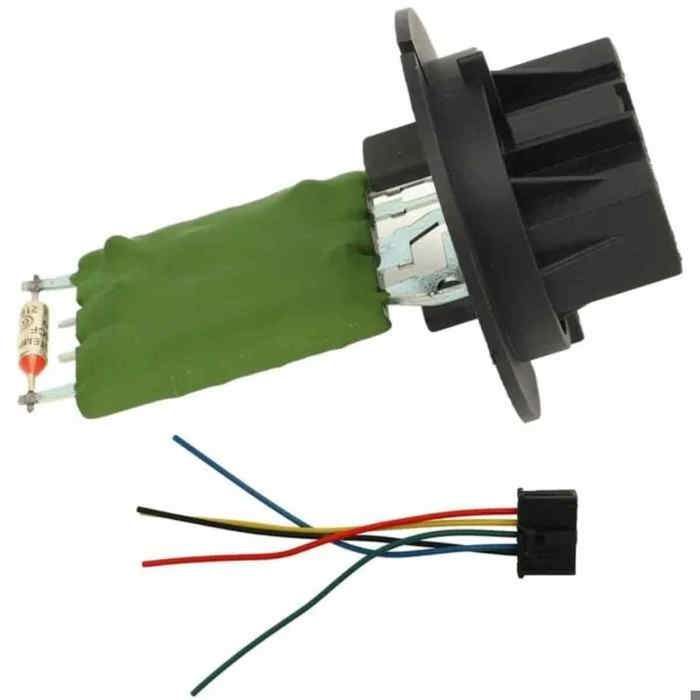 Resistance Chauffage avec Faisceau Electrique Remplacement pour Peugeot Citroen 307 206 C3 Xsara Picasso 6450JP PZCC