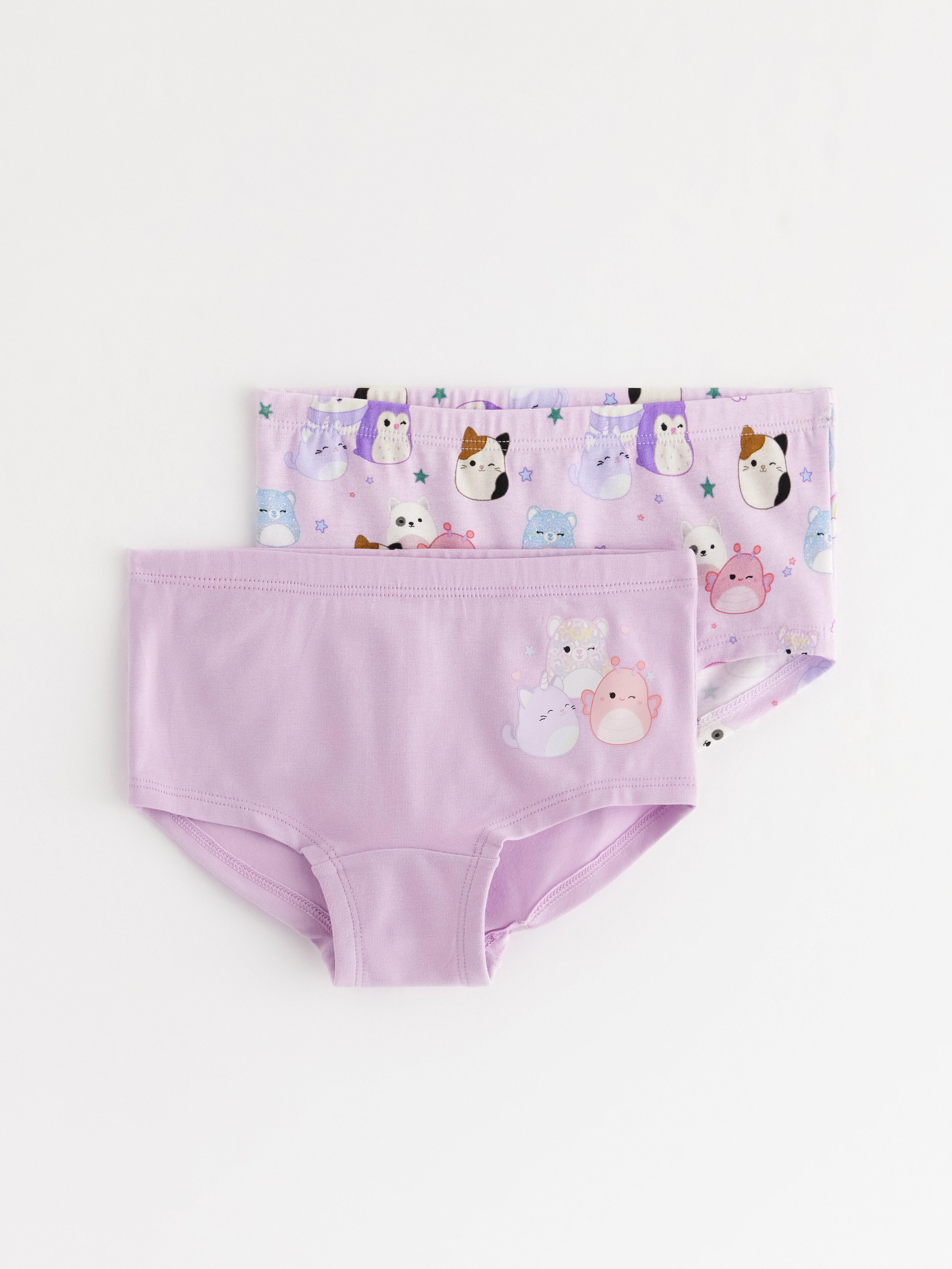 Pacote com 2 Squishmallows hipstertrosor Lilás Claro