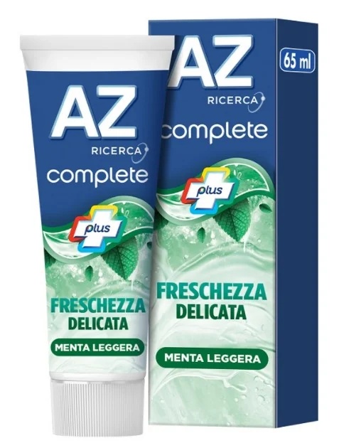 Pasta de Dientes AZ AZ Complete Frescura Suave 65 ml Menta Ligera