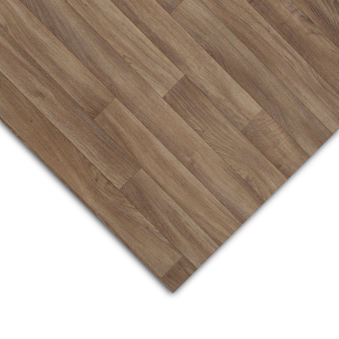 Suelo de PVC extra resistente a la abrasión, Roble Dorado, 200 x 250 cm