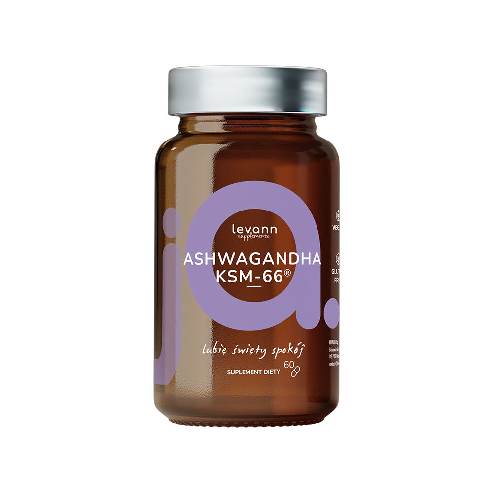 Levann Supplements Ashwagandha KSM 66